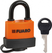 Замок навесной "Fuaro" ПЛ-3640 (40 мм) 3 "англ."кл.