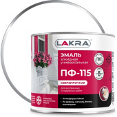 Эмаль "Лакра" ПФ-115 белая 2,0кг