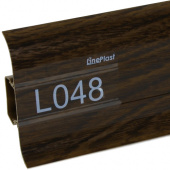 Плинтус напольный LINE PLAST L048 Ироко 2200x58мм