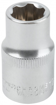 Головка 6-гранная crv 1/2" 12 мм