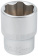 Головка 6-гранная crv 1/2" 22 мм