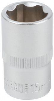 Головка 6-гранная crv 1/2" 15 мм