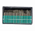Шарошки, усиленная сталь с алмазным напылением, штифт диам. 3 мм, 20 шт.