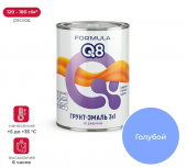 Грунт-эмаль "3-в-1" "FORMULA Q8" голубая, 0,9 кг (6ч)